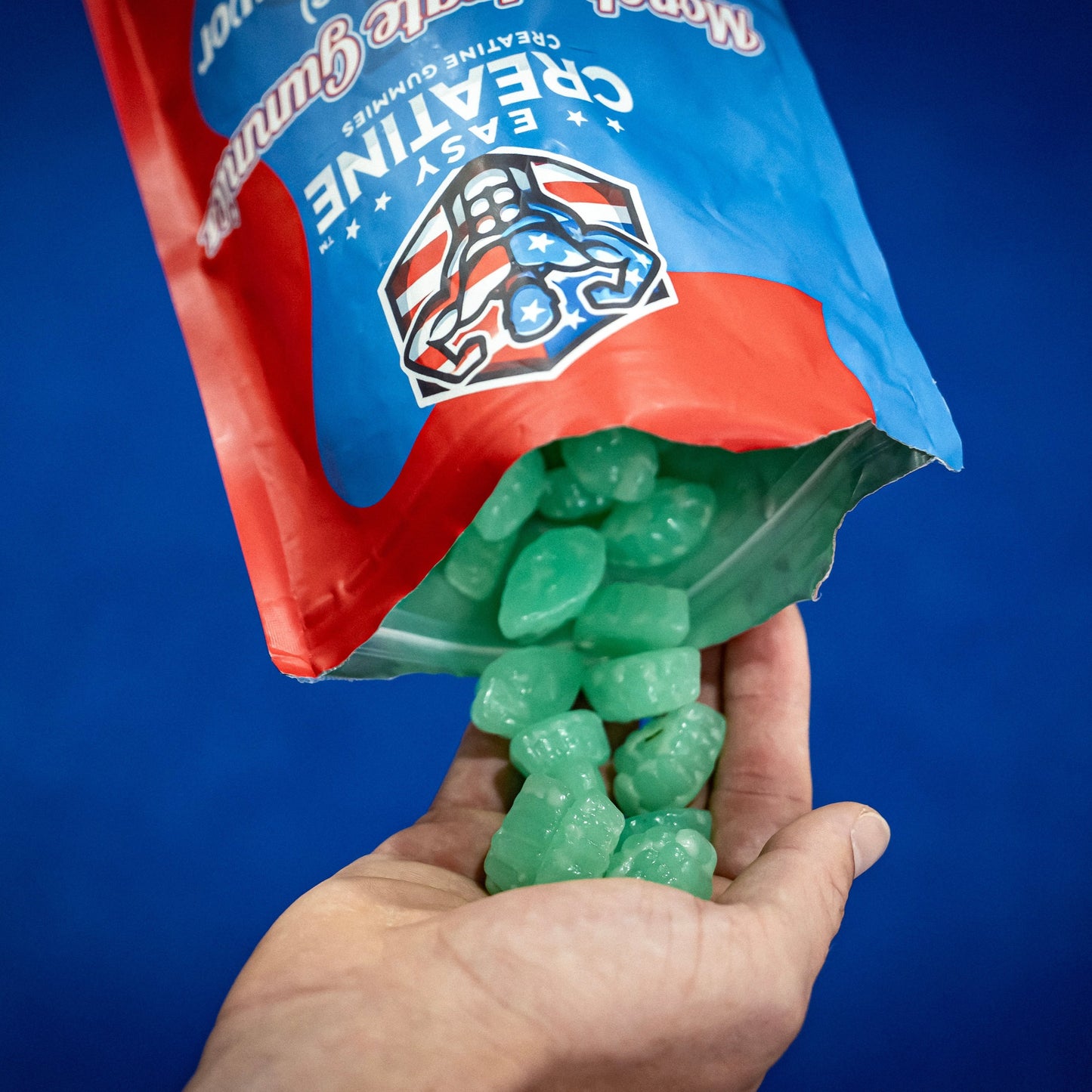 EasyCreatine Monohydrate Gummies - Blueberry Flavor (Sugar Free)